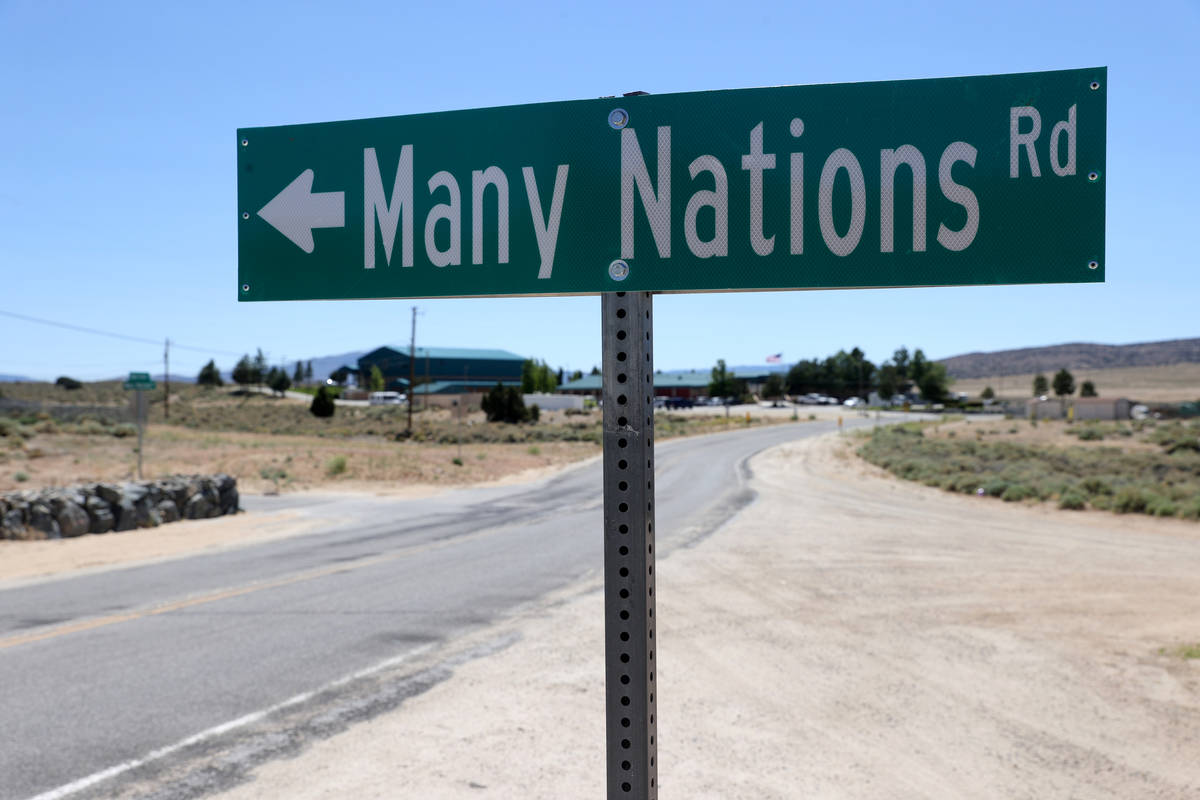 Reno-Sparks Indian Colony's Hungry Valley Reservation, Wednesday, June 17, 2020. (K.M. Cannon/L ...