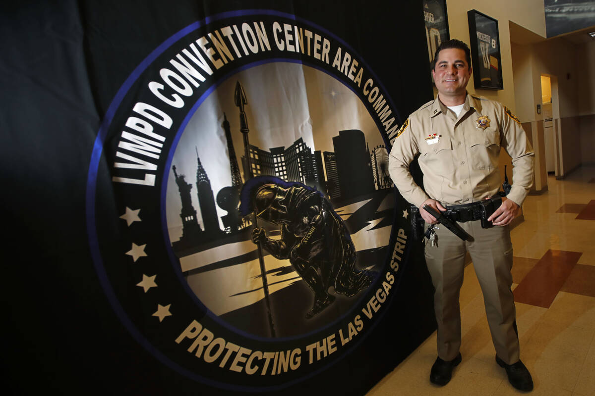 Capt. Dori Koren of the Metropolitan Police Department poses for a photo at the department's co ...