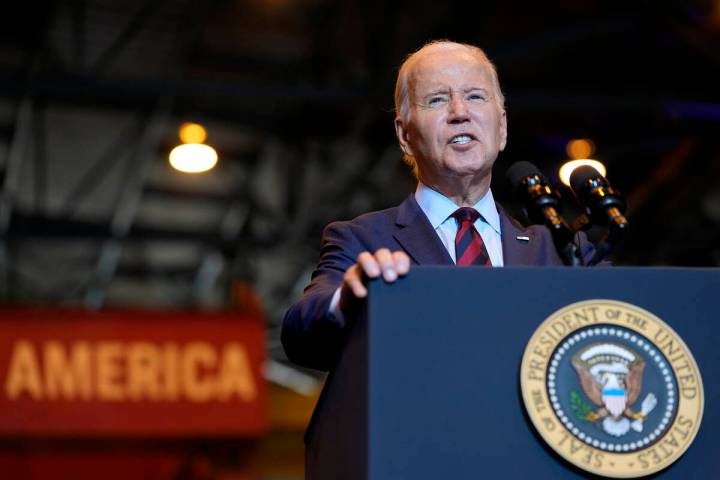 President Joe Biden. (AP Photo/Susan Walsh)