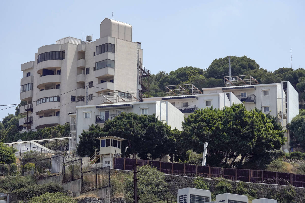 FILE - A general view of a part of the U.S. Embassy compound in Aukar, a northern suburb of Bei ...