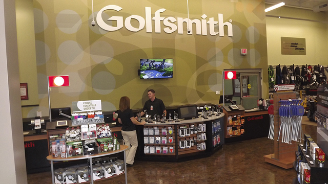 Workers await customers after Golfsmith's opening at Downtown Summerlin. The store's opening offers people more options to support their hobby without breaking the bank. (Special to View)