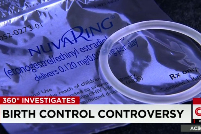 The NuvaRing is one of the most popular birth control products on the market. Families and lawsuits are now raising questions about NuvaRing and its safety. (Screengrab/CNN)