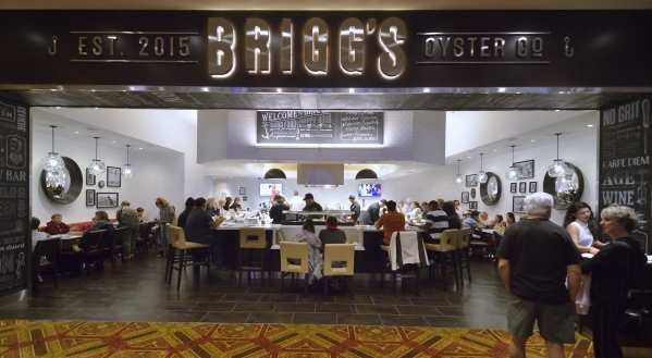 The exterior of BriggÃ¾ÃÃ´s Oyster Co. is shown in the Suncoast hotel-casino at 9090 Alta Drive in Las Vegas on Sunday, Feb. 21, 2016. Bill Hughes/Las Vegas Review-Journal