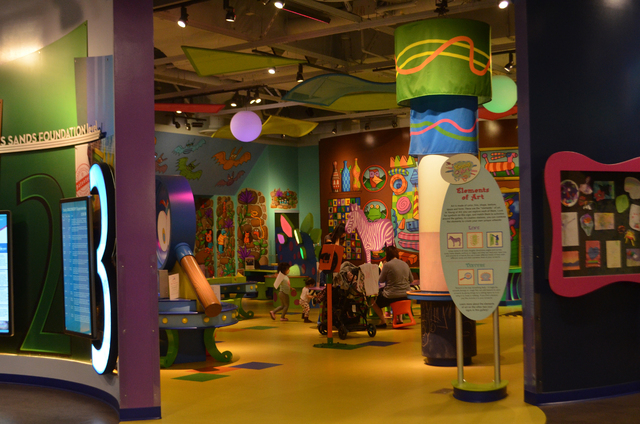 The Discovery Children's Museum, 360 Promenade Place near The Smith Center for the Performing Arts, is a short drive from the Strip. Ginger Meurer/Special to View
