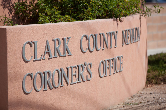 The Clark County coroner’s office. (Las Vegas Review-Journal)