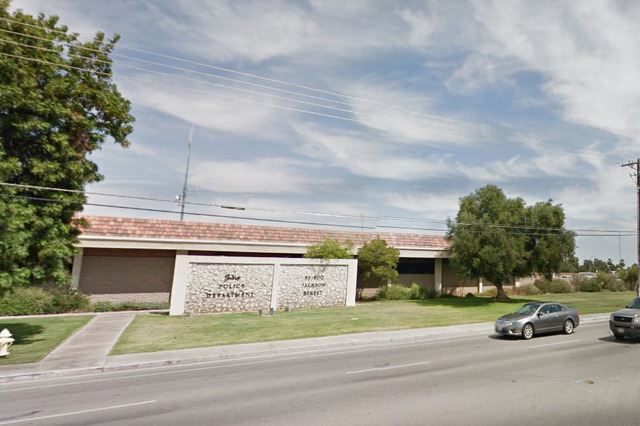 Indio Police Department in California. (Google Street View)