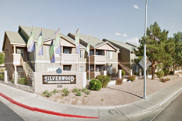 Silverwood Apartments at 3050 Nellis Blvd. (Google Street View)