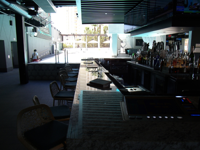 Open-air bars are another feature at Topgolf, 4627 Koval Lane. John Asay/Special to View
