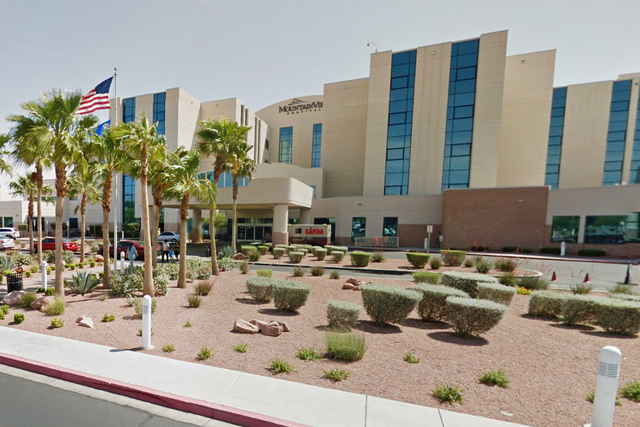 MountanView Hospital in Las Vegas. (Google Street View)