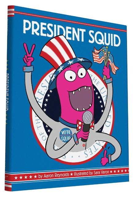 All the boxes are checked. Tie, mansion, fame, blah-blah-blah-talking, bossiness, it’s all there. So you know who to vote for, right? “All hail, President Squid.” (Special to View)