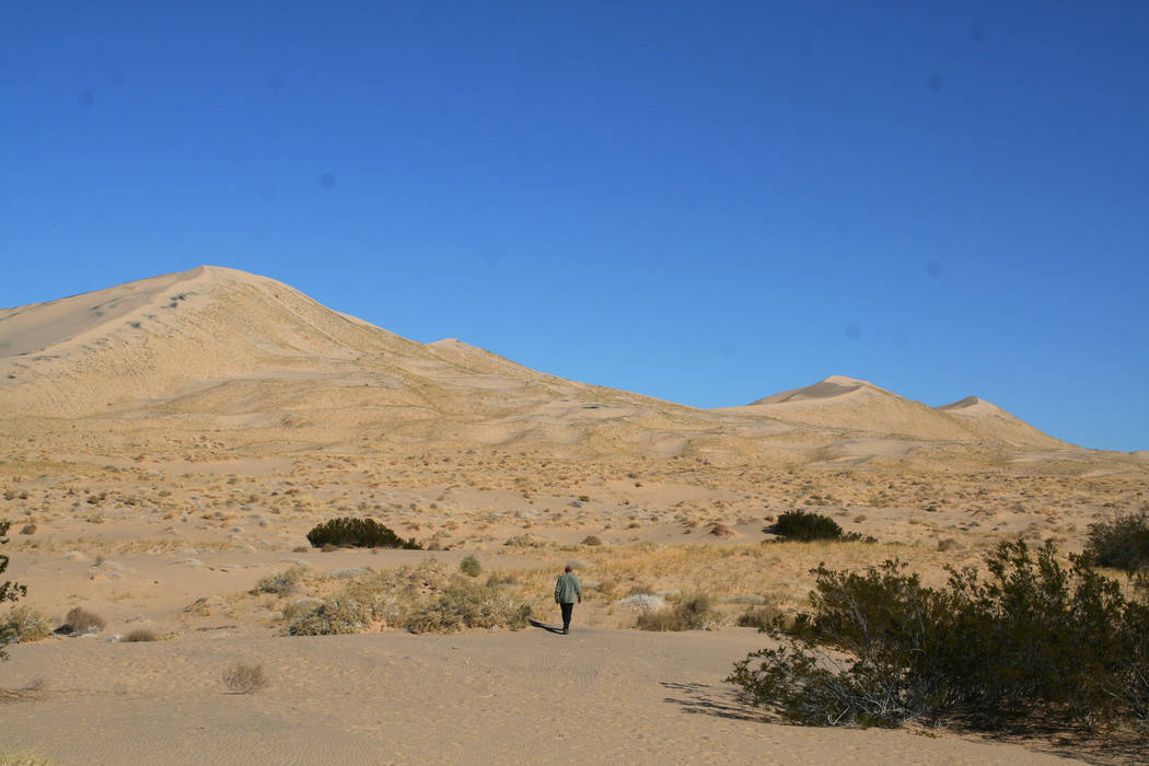 The Kelso Dunes are part of the Mojave National Preserve in California. (Deborah Wall/Courtesy)