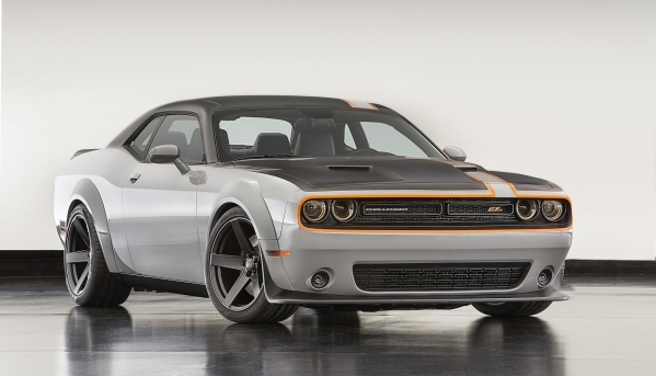 For SEMA, Mopar created a one-of-a-kind Dodge Challenger with all-wheel drive. COURTESY