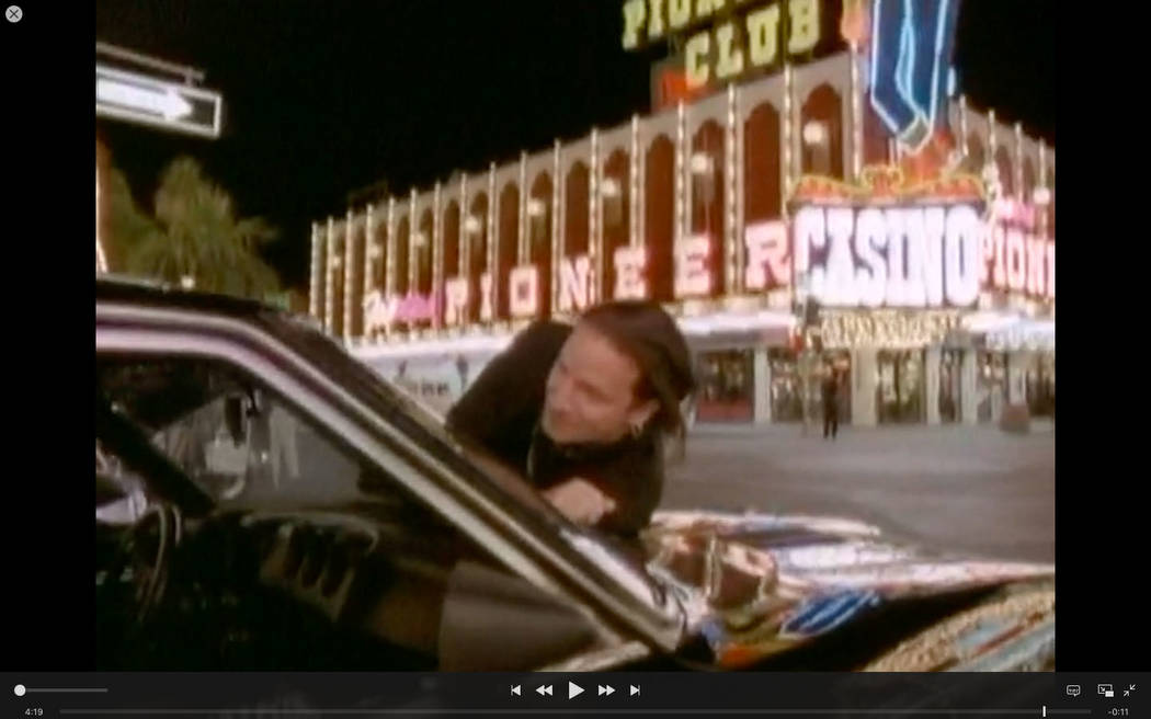 A scene from U2's iconic "I Still Haven't Found What I'm Looking For" video filmed on Fremont ...