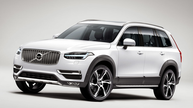 COURTESY
The new Volvo XC90 is roughly 250 pounds lighter than the outgoing wagon, despite being about the same size.