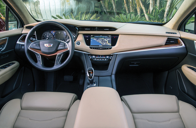 COURTESY CADILLAC
Cadillac is getting a decent reputation for its high-quality interiors, which is one of several areas where the XT5 stands out.