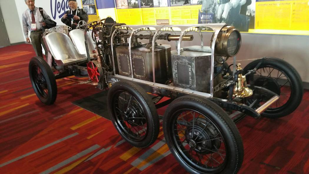 Stan Hanel
A-Steam by Jimmy Built uses two propane gas burners to heat water inside a boiler that drives a two-cylinder steam engine to propel this custom car.