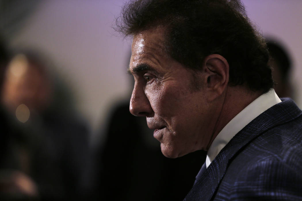 Casino mogul Steve Wynn during a news conference in Medford, Mass., Tuesday, March 15, 2016. (A ...