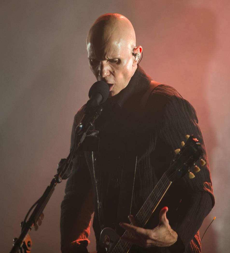 Billy Howerdel of A Perfect Circle performs at the Pearl Concert Theater at the Palms hotel-casino in Las Vegas on Thursday, April 6, 2017. (Chase Stevens Las Vegas Review-Journal) @csstevensphoto