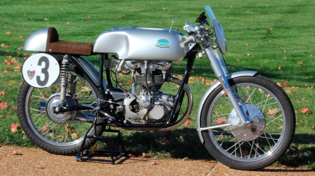 Mecum This 1956 Mondial F2 is an extremely rare example of a post-war racing motorcycle. It will be auctioned off at this weekend's Mecum Motorcycle Auction.