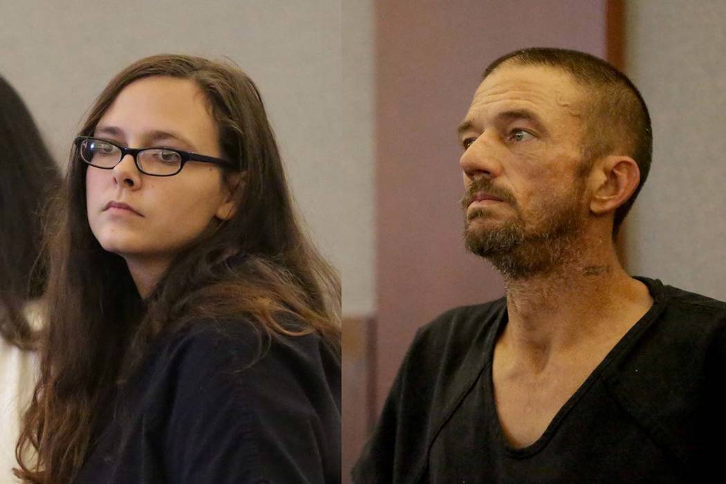 Cassie Smith and Joshua Oxford are facing charges in the death of her 3-year-old son, Daniel Theriot. (Michael Quine/Las Vegas Review-Journal) @Vegas88s