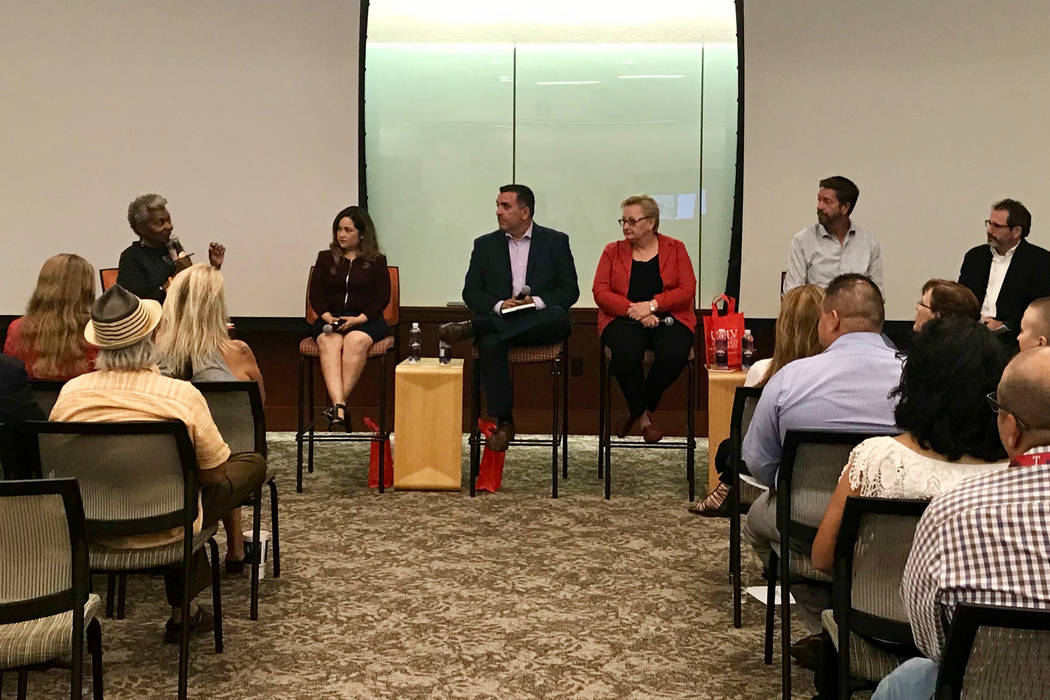 The University Libraries Special Collections and Archives at UNLV hosted a panel discussion on Friday, Oct. 5, 2018, in Las Vegas, to commemorate the one-year anniversary of the Oct. 1, 2017 mass ...
