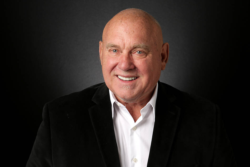 Dennis Hof, Republican candidate for Nevada State Assembly District 36, is photographed at the Las Vegas Review-Journal offices on Monday, August 20, 2018. (Michael Quine/Las Vegas Review-Journal) ...