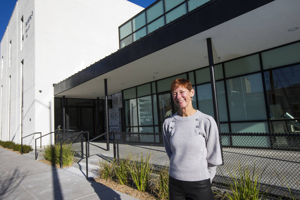 Beverly Rogers poses for a portrait at The Lucy, a multipurpose creative residency created by R ...