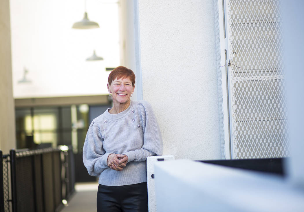 Beverly Rogers poses for a portrait at The Lucy, a multipurpose creative residency created by R ...