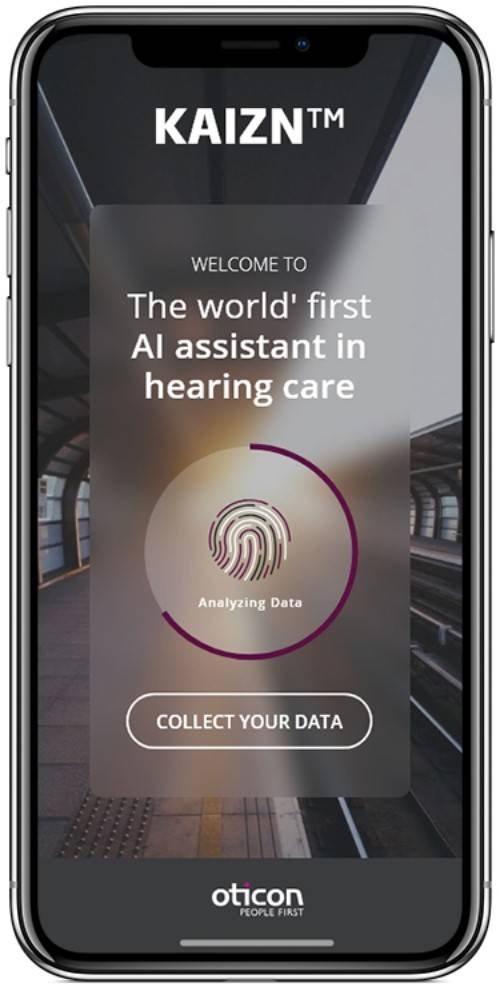 KAIZN, Worldճ 1st Personal AI Assistant in Hearing Care, constantly learns about usersՠbehaviors, hearing needs & sound preferences, prompting users to indicate needs in different ...