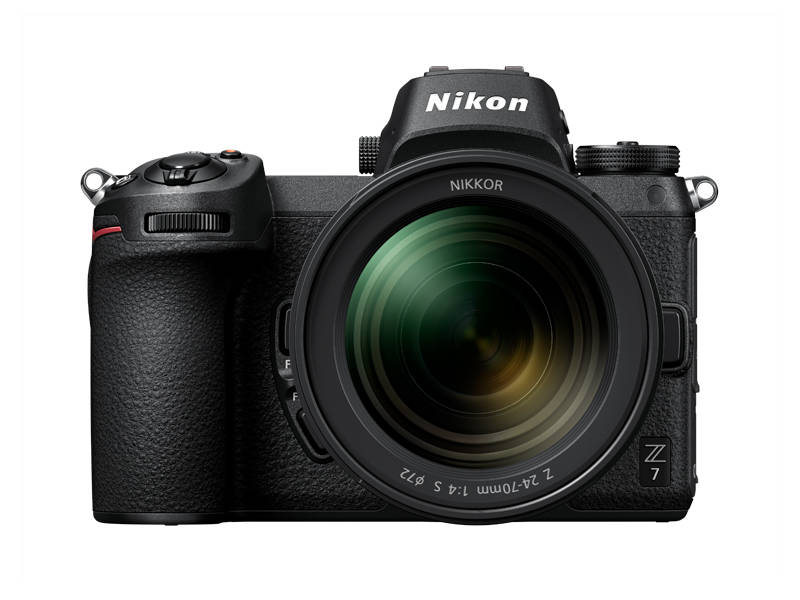 Nikon is showcasing its new Z7 mirrorless digital camera at CES 2019. (Nikon)