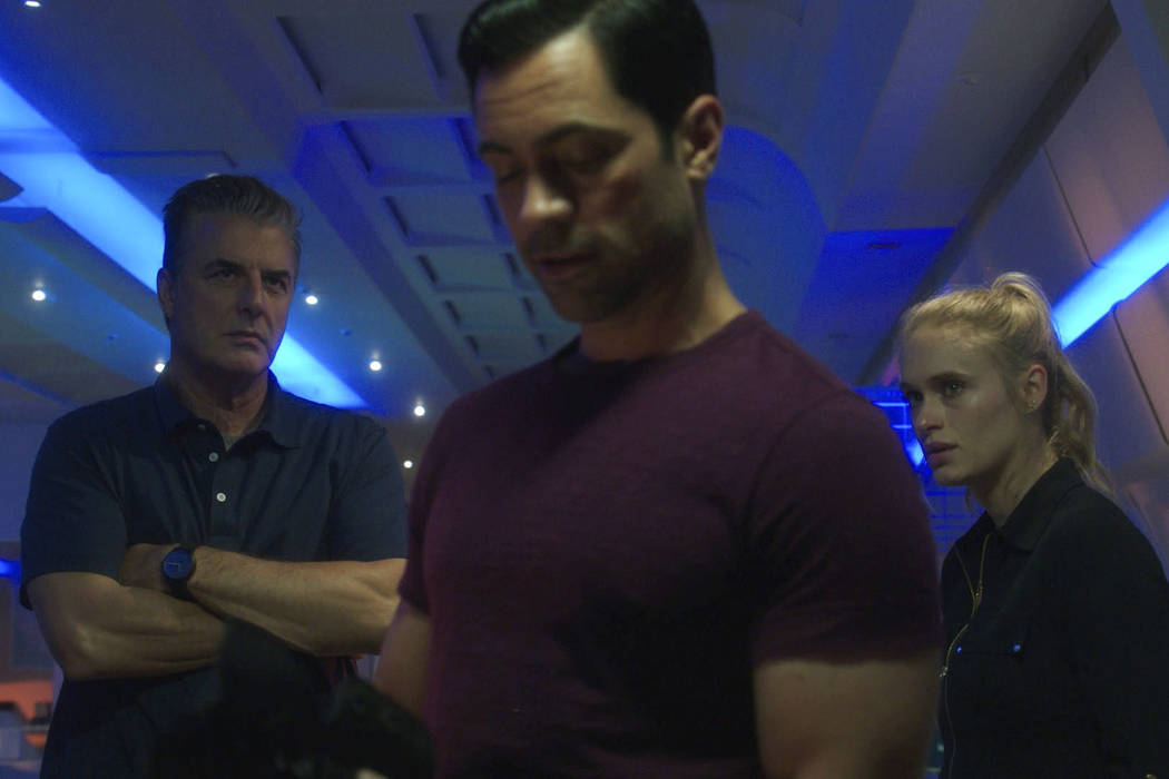 Chris Noth, Danny Pino and Leven Rambin in "Gone" (WGN America)