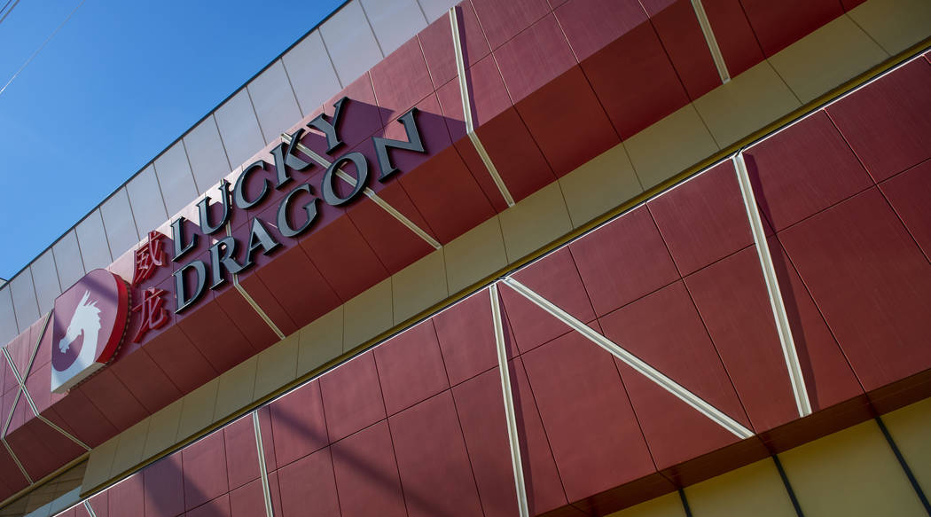 The Lucky Dragon remains closed in Las Vegas, Monday, April 22, 2019. (Caroline Brehman/Las Veg ...