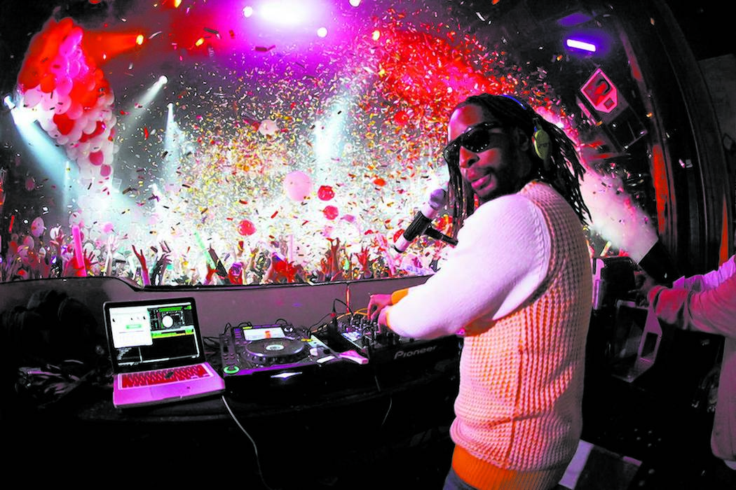 Lil John DJ'd New Year's Eve at Tryst nightclub in Wynn. Courtesy photo by Emilio Gonzales/Tryst.