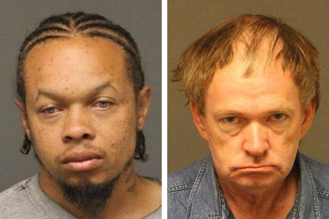 Durrel Keith Shaw, left, and Kevin Harry Moninger (Mohave County [Ariz.] Sheriff's Office)