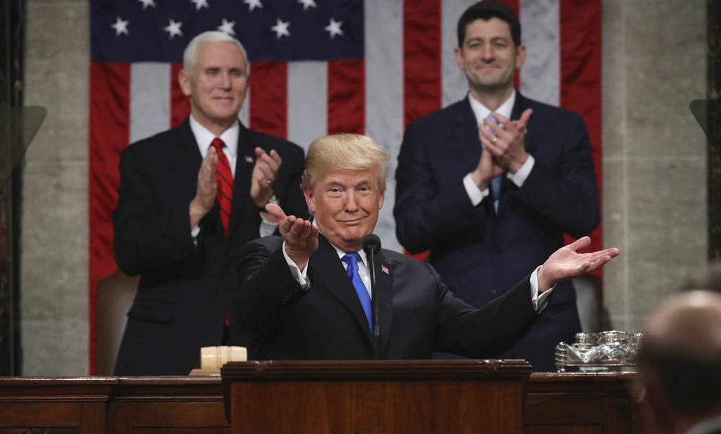 President Donald Trump. (Win McNamee/Pool via AP)