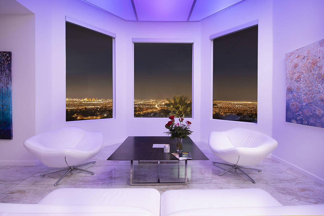 A sitting area over looks the valley. (Sotherby’s International Realty, Synergy)