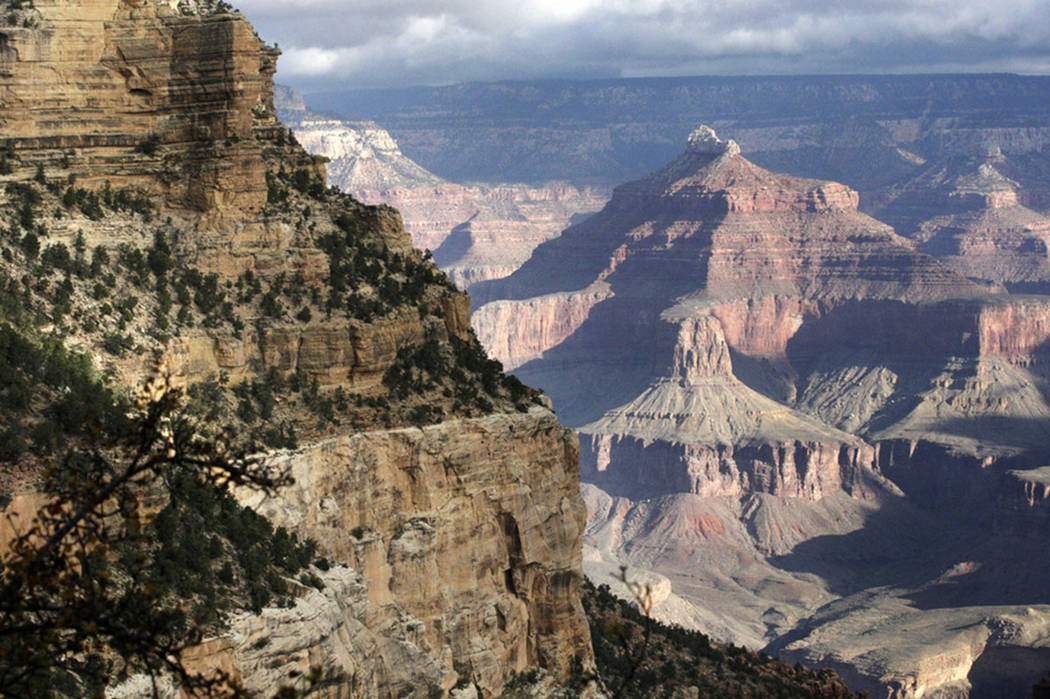 A view from the South Rim of the Grand Canyon National Park in October 2012. (AP Photo/Rick Bowmer)