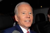 Former Vice President and Democratic presidential candidate Joe Biden is shown after appearing ...