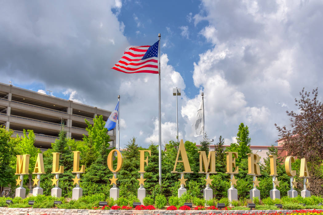 Mall of America entrance sign (Getty Images)