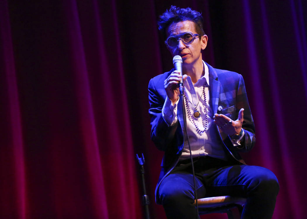 Masha Gessen, staff writer at The New Yorker, speaks during "UPROAR," the finale even ...