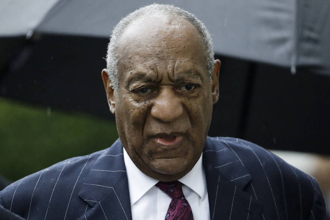 Bill Cosby arrives for his sentencing hearing Sept. 25, 2018, at the Montgomery County Courthou ...