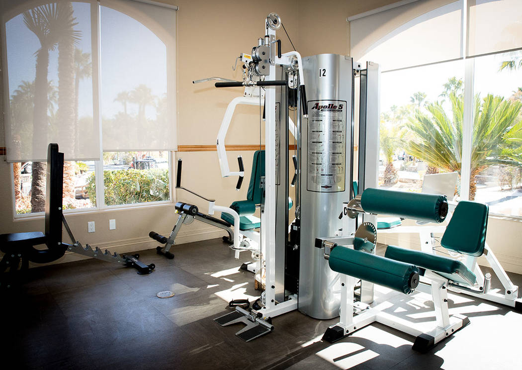 The community has a fitness center. (Tonya Harvey Real Estate Millions)