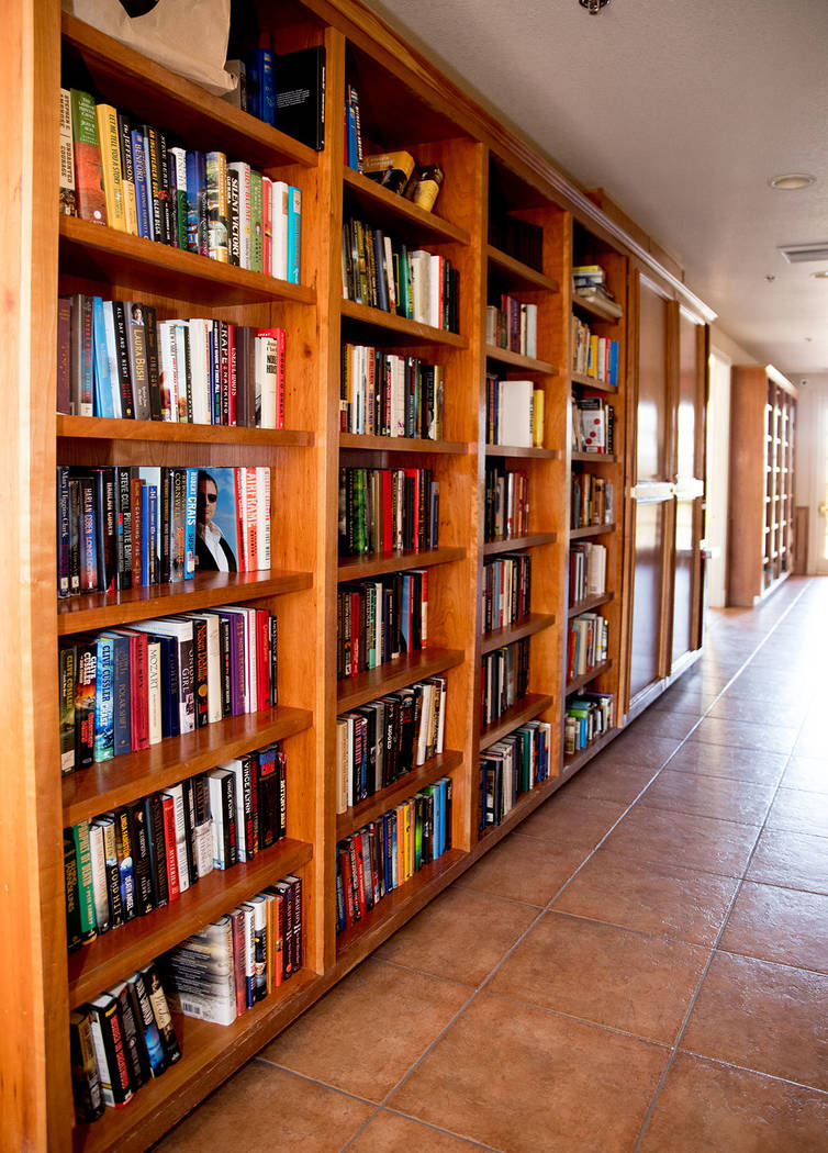 A library is in the clubhouse. (Tonya Harvey Real Estate Millions)