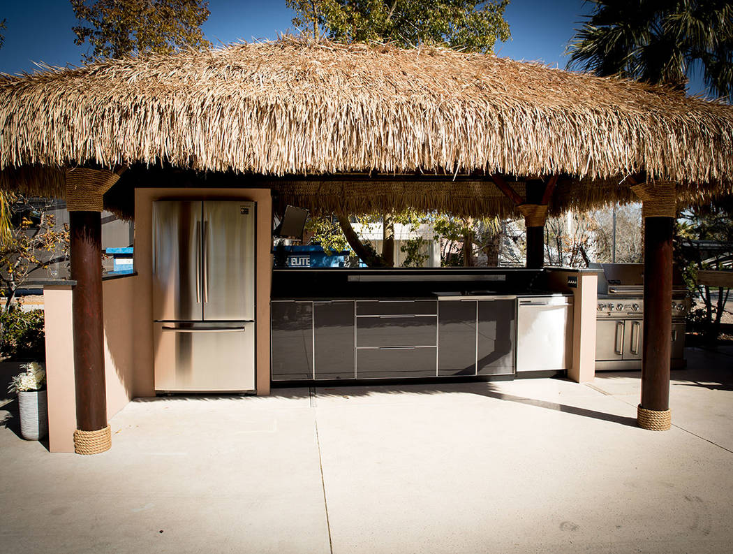 Some of the lot owners shade their outdoor kitchens. (Tonya Harvey Real Estate Millions)
