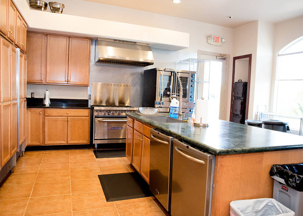 There is a community kitchen. (Tonya Harvey Real Estate Millions)