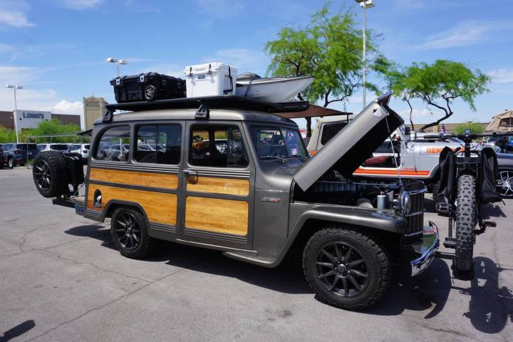 John Yunker’s 1953 Willys Wagon won first-place at sixth annual Big Bad Jeep Show. (Chapman)