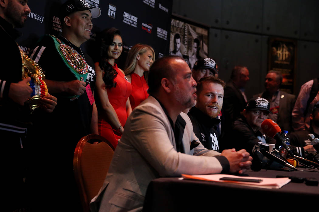 at MGM Grand hotel-casino in Las Vegas, Wednesday, May 1, 2019. (Erik Verduzco / Las Vegas Revi ...