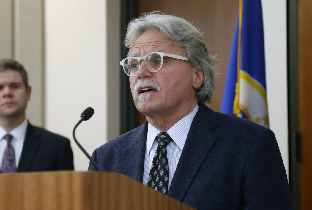 John Ruszczyk addresses the media Tuesday, April 30, 2019, in Minneapolis, after a jury found f ...