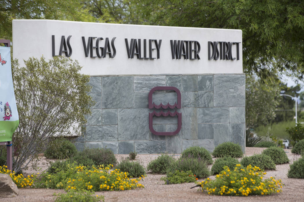 The Las Vegas Valley Water District headquarters at the intersection of South Valley View and W ...