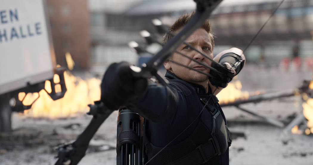 Marvel's Captain America: Civil War Hawkeye/Clint Barton (Jeremy Renner) Photo Credit: Film F ...